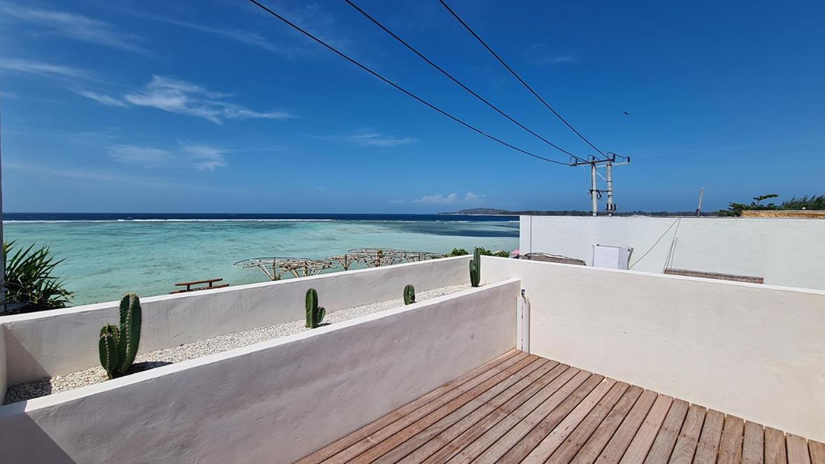 Shore Thing Gili Air Beachfront Apartment المظهر الخارجي الصورة