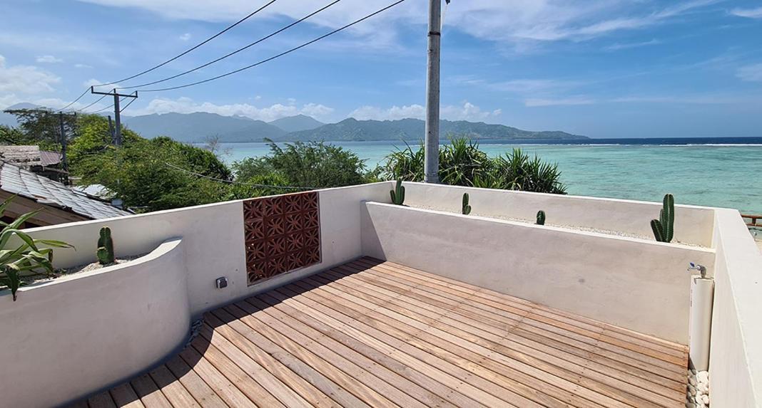 Shore Thing Gili Air Beachfront Apartment المظهر الخارجي الصورة